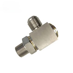 Rectangular High Pressure Stainless Steel Universal Hydraulic Rotary Joint