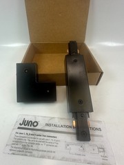 Juno Acuity Brands T24NBL 244WWH Track Light Double End Feed Connector Black
