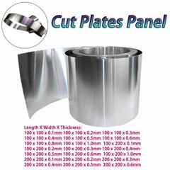 Cupronickel Square Sheet Metal Sheets Cut Plates Panel Various Size 0.1mm-1mm