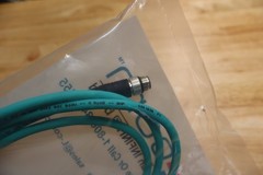 L COM TRG504-T4T-2M TRG504T4T2M Cat5e IP68 2 Meter Cable