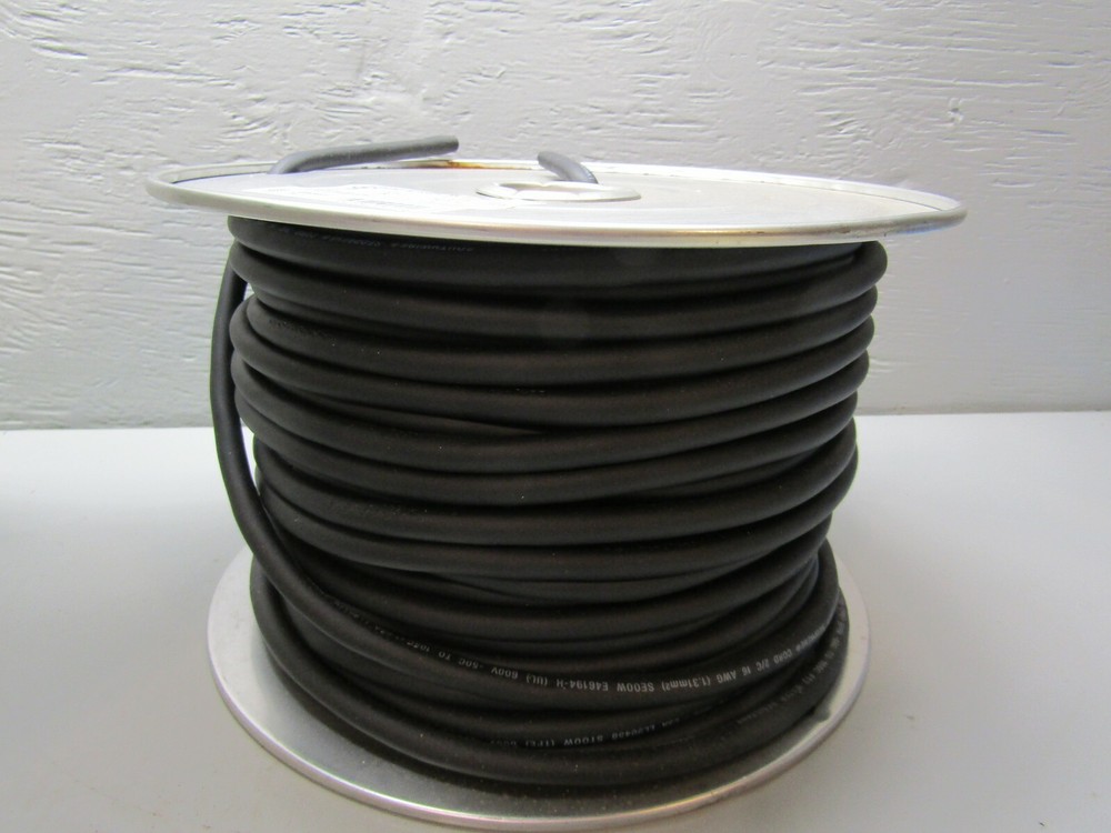 Flexcord 55063403 16/2 SE00W 105C BK 250FT Cord