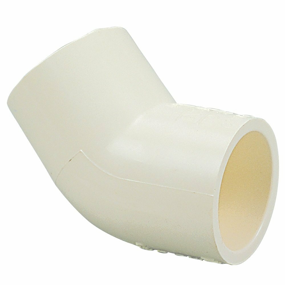 Box of 1-1/4″ Schedule 40 PVC Pipe Fitting – 45 Degree Elbow – Slip x Slip