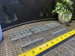 14 QTY! BULK LOT- Ilsco N8108 1/0-14 6-14 AL9CU Position Ground Bar