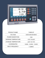 YH800-2P Metal LCD 7inch Digital Readout DRO Linear Glass Scales Encoder