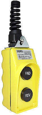SUNS CSB-273Y-HGA UL Listed Yellow Forward/Reverse Pendant Station 2NO 9001BW93Y