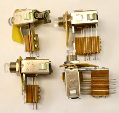 (4) Switchcraft NF – Lite Switches / 4201 4106 4206 & More / Steampunk / MTT