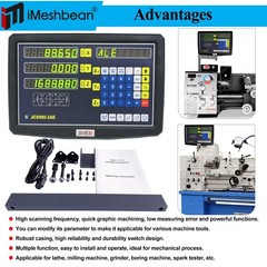 3Axis 14″ 18″ 38″ Linear Glass Scale Bridgeport CNC Mill Digital Readout DRO Kit