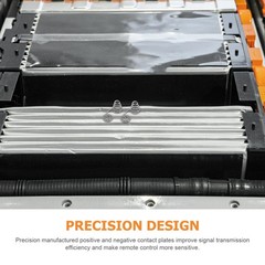 40 Pcs Battery Compartment Accessories Plate Spring Case Clips Springs