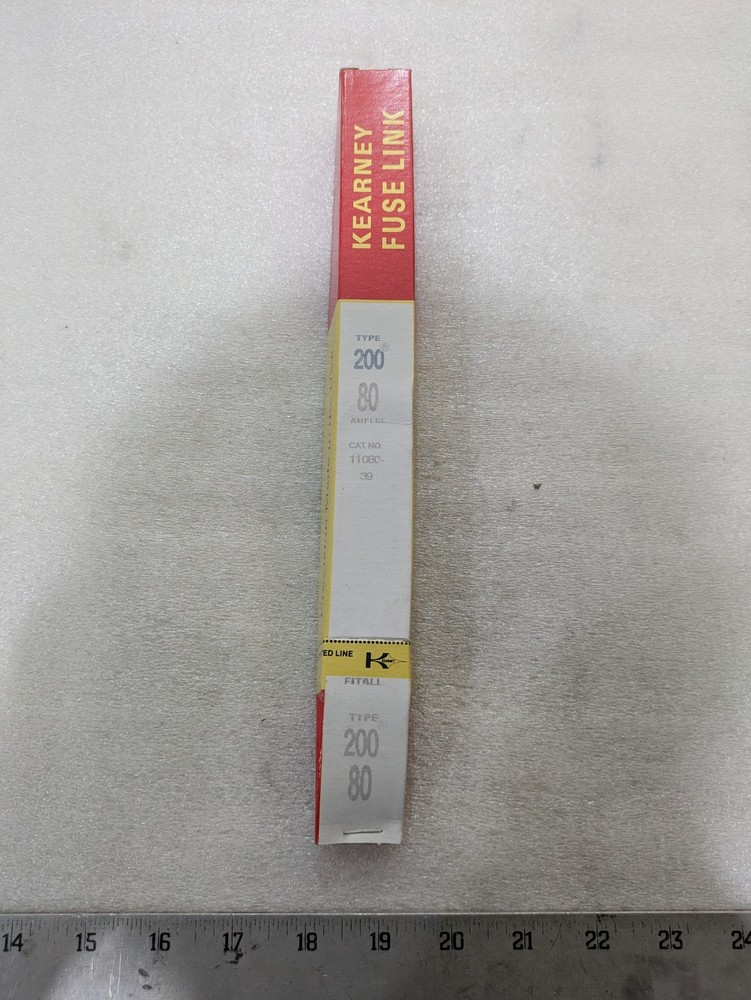 KEARNEY FUSE LINK 32220 TYPE 200 80 AMPERE 11080-39