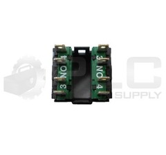 NEW TELEMECANIQUE ZB6-Y009 SWITCH BODY W/ (2) ZB6-E1B CONTACT BLOCKS