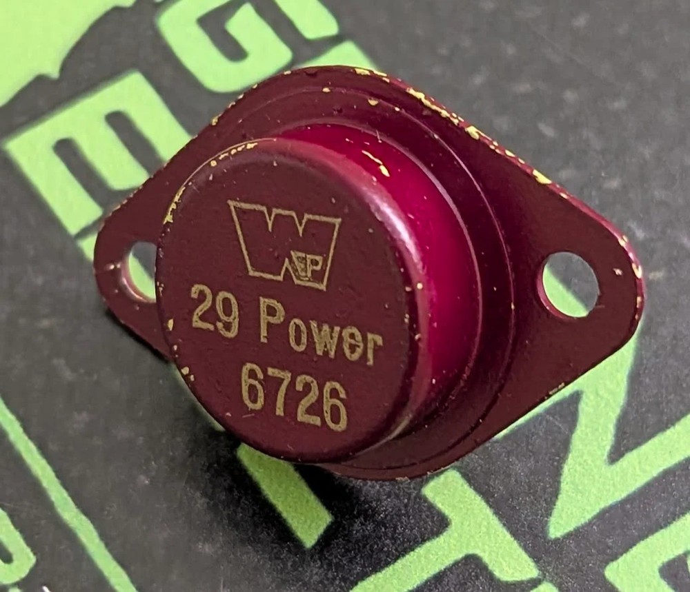 29 POWER – WORKMAN – 9PCS 1967 TRANSISTOR