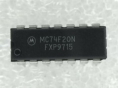MC74F20N MOTOROLA SN74F20N 74F20N IC DUAL 4-IN NAND 14 PIN PDIP 12 PIECES