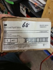 3M Motor Lead Pigtail Splice Kit 5317 5/8 kV, Non-Shielded, 2-1/0 AWG new in box