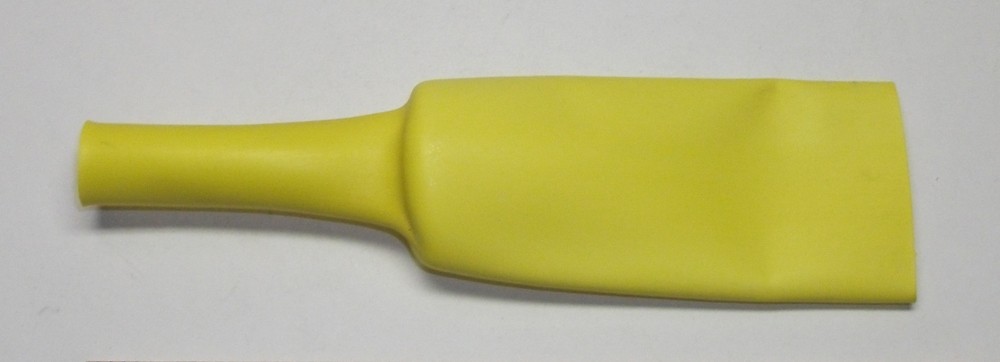 Heat Shrink Tubing 1 1/2″ Raychem 2:1 Ratio Yellow 16′.