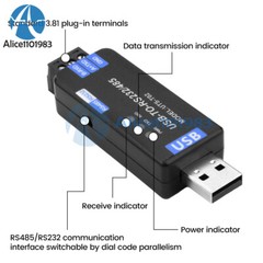 Industrial USB to RS485/RS232 Communication Converter Module CH343G USB-A