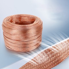 Copper/Tin Plated Braid Cable Bare Ground Lead 2.5-120mm² Made Shielding Sleeve