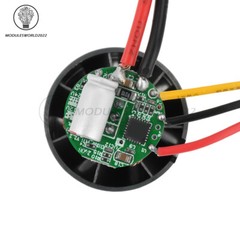 DC9V12V24V 100000RPM BLDC 3-Phase Ultra High Speed Brushless Motor w/ Driver Fan