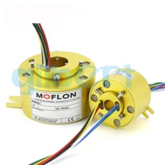 5-60mm Hole 6/12 Wire 250Rpm Aluminum Capsule Slip Ring Monitor Robotic Metal