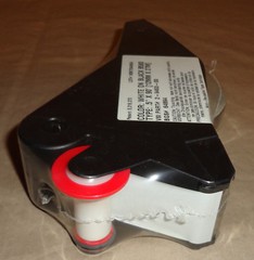Lot of 2 Brady 64894 Indoor Outdoor Vinyl Tape B-580 White on Black 1/2″ NEW