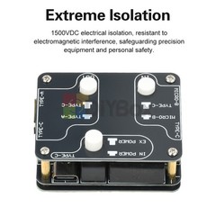 USB2.0 Isolator High-Speed Isolation Module 480Mbps Audio Noise Reduction Filter