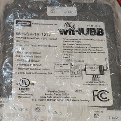 Hubbell wiHUBB Smart Pack Wireless Circuit Controller 1 SPST Output 120/277VAC