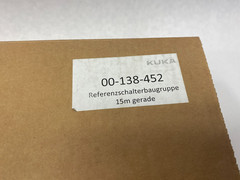 Kuka 00-138-452 Reference Switch Module, 15m Straight KRC4 Cable MISSING BRACKET