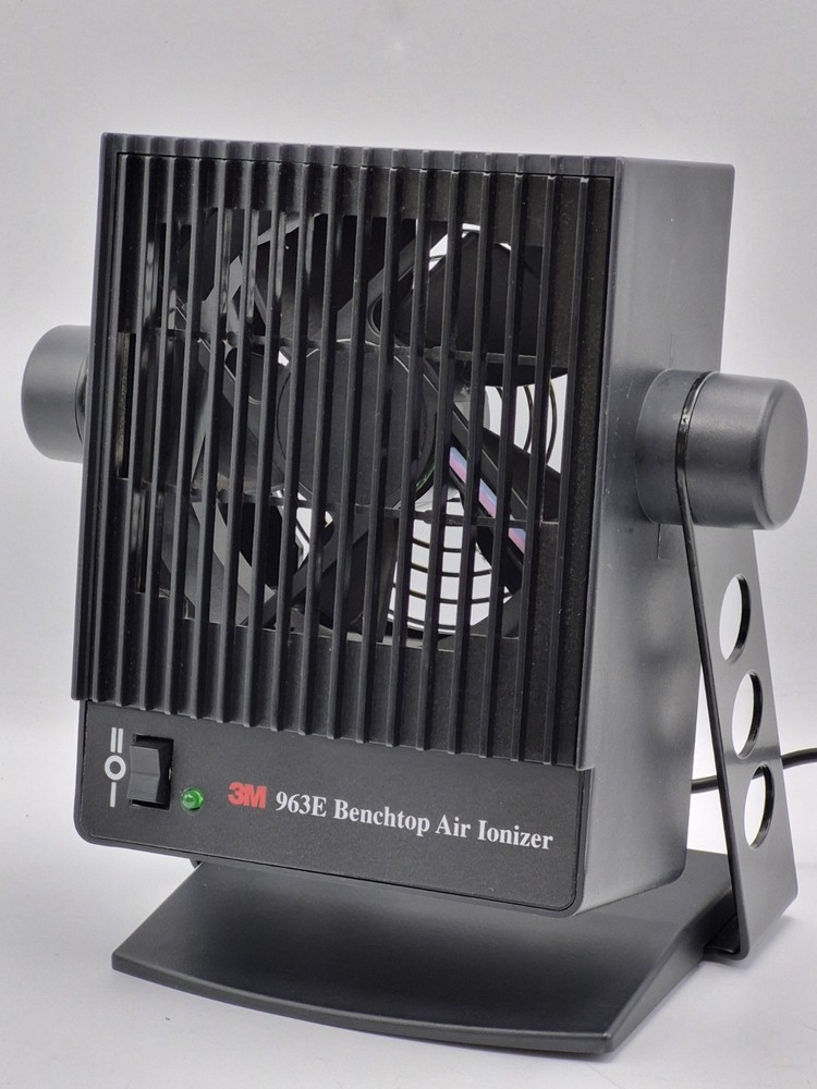 3M 963E Benchtop Air Ionizer with Power Cord — Static Neutralizing Blower Fan