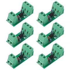 6Pcs PC817 1 Channel Optocoupler Isolation Module 1CH Optocoupler PC817 3-5V 12V