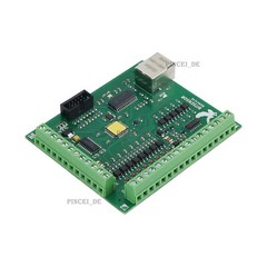 4-Axis Ethernet Motion Card Mach3 Breakout Board CNC Controller Board f/Engraver