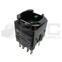 NEW TELEMECANIQUE ZB6-Y009 SWITCH BODY W/ (2) ZB6-E1B CONTACT BLOCKS