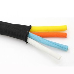 Split Braided Sleeving Loom Tube Cable Wire Harnessing Sheathing 5Colours 5-60mm