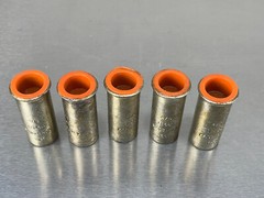 (5) Hastings 11660 Grounding Cable 4/0 Ferrule for Bolted Terminals