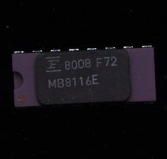 Fujitsu MB8116E 16 kbit DRAM 200 ns