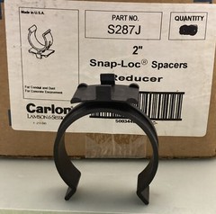 NEW CARLON S287J Duct Spacer Reducer, 2″, High Impact Styrene