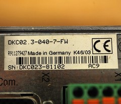 Indramat DKC02.3-040-7-FW Eco Drive Servo Controller – USED