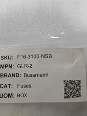 BUSSMANN GLR-2 FUSES 10KA 300VAC (LOT OF 5)