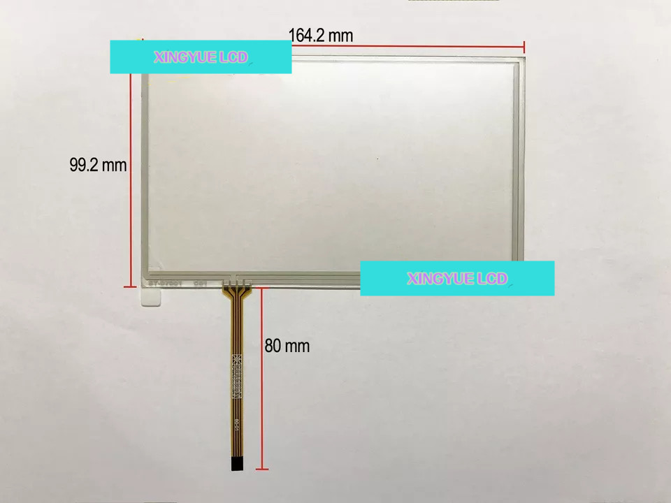 New 7 inch 4-wire Touch Screen For AT070TN90 AT070TN92 AT070TN93 AT070TN94