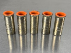 (5) Hastings 11660 Grounding Cable 4/0 Ferrule for Bolted Terminals