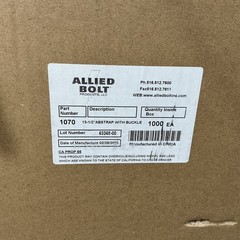 Allied Bolt 1070, 13 1/2” ABstrap With Locking Head, Box Of 1000