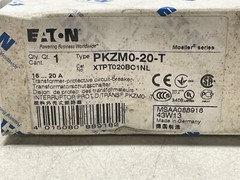 Eaton Moeller PKZM0-20-T Motor Protector Circuit Breaker 16-20A 3-P XTPT020BC1NL