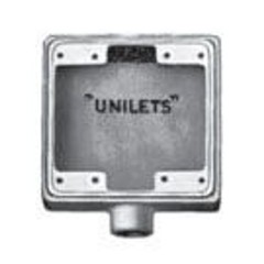 Appleton FS-2-100, 1″ Hub, Malleable Iron, Shallow, Cast Hub Device Box, 1 pc