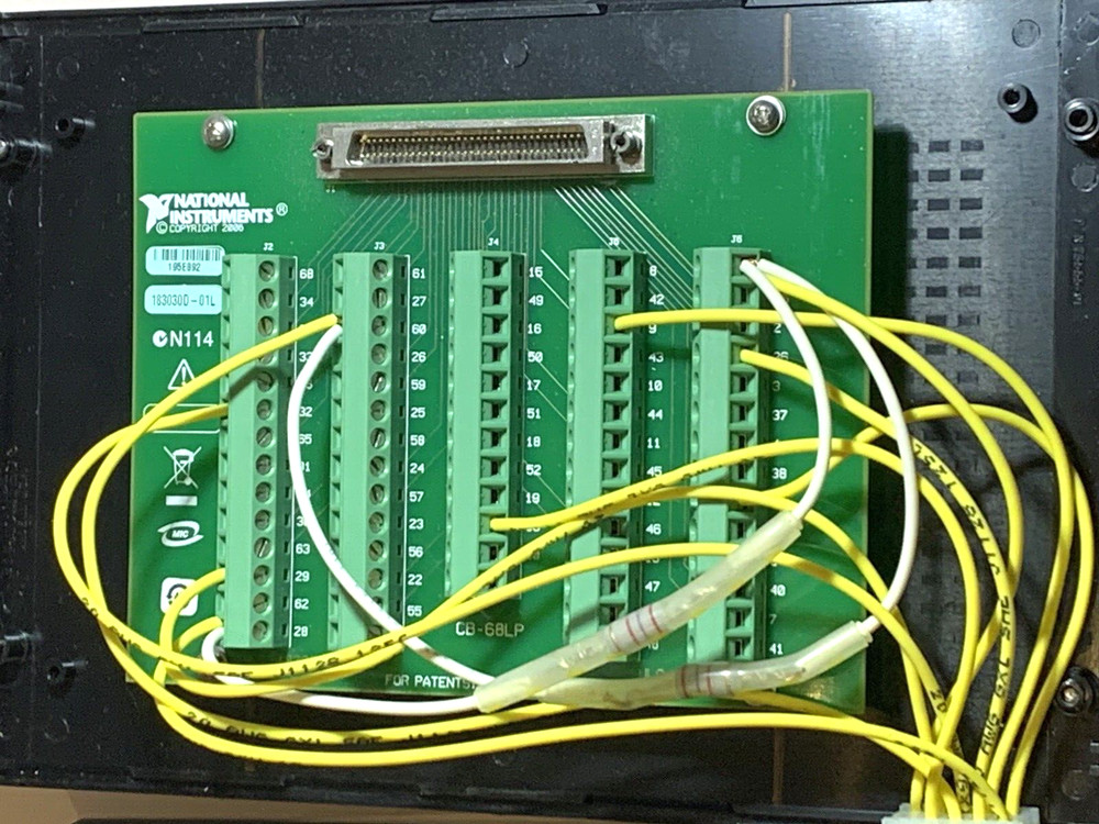 National Instruments, 183030D-01L, 195E892, N114, PCB Board “PLUG & PLAY READY”