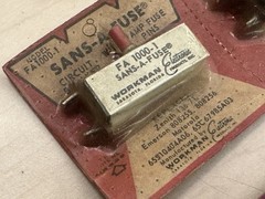 Sans-A-Fuse FA 1000-1 Circuit Breakers Replaces Zenith 136-71, Emerson, Motorola
