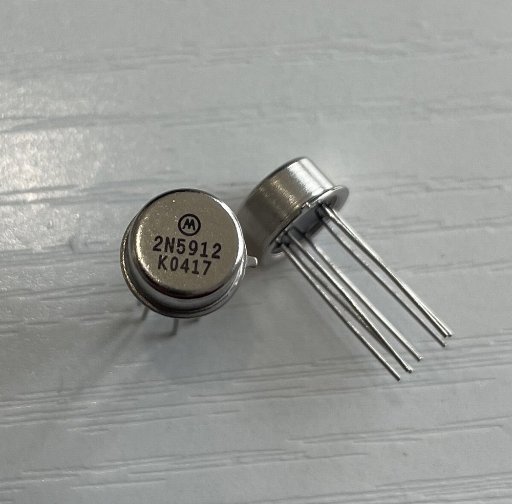 2pcs 2N5912 Dual N-Channel JFET High Frequency Amplifier CAN