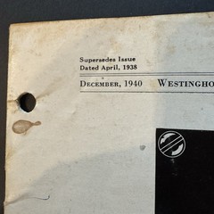 Westinghouse Silverstat Voltage Regulators Manual Data 31-260 1940; 1944 Reprint