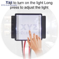 DC12-24V 3A Smart Bathroom Mirror Light Touch Changing Dimmable 3 Color Switch