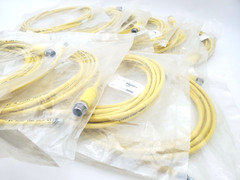 Lot of 9 Crouse Hinds 5000114-128BX Cord Sets 300 Volt 3 Amp 22 AWG 2/C PVC
