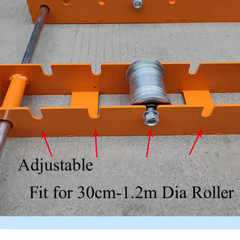 Wire Cable Reel Roller Stand 3T/6600Ib Commercial Industrial Steel WireDispenser