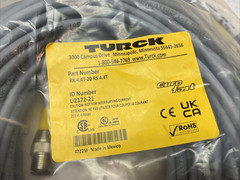 Turck RK 4.4T-20-RS 4.4T Eurofast Double Ended Cordset 4-Pin M12, U2172-21