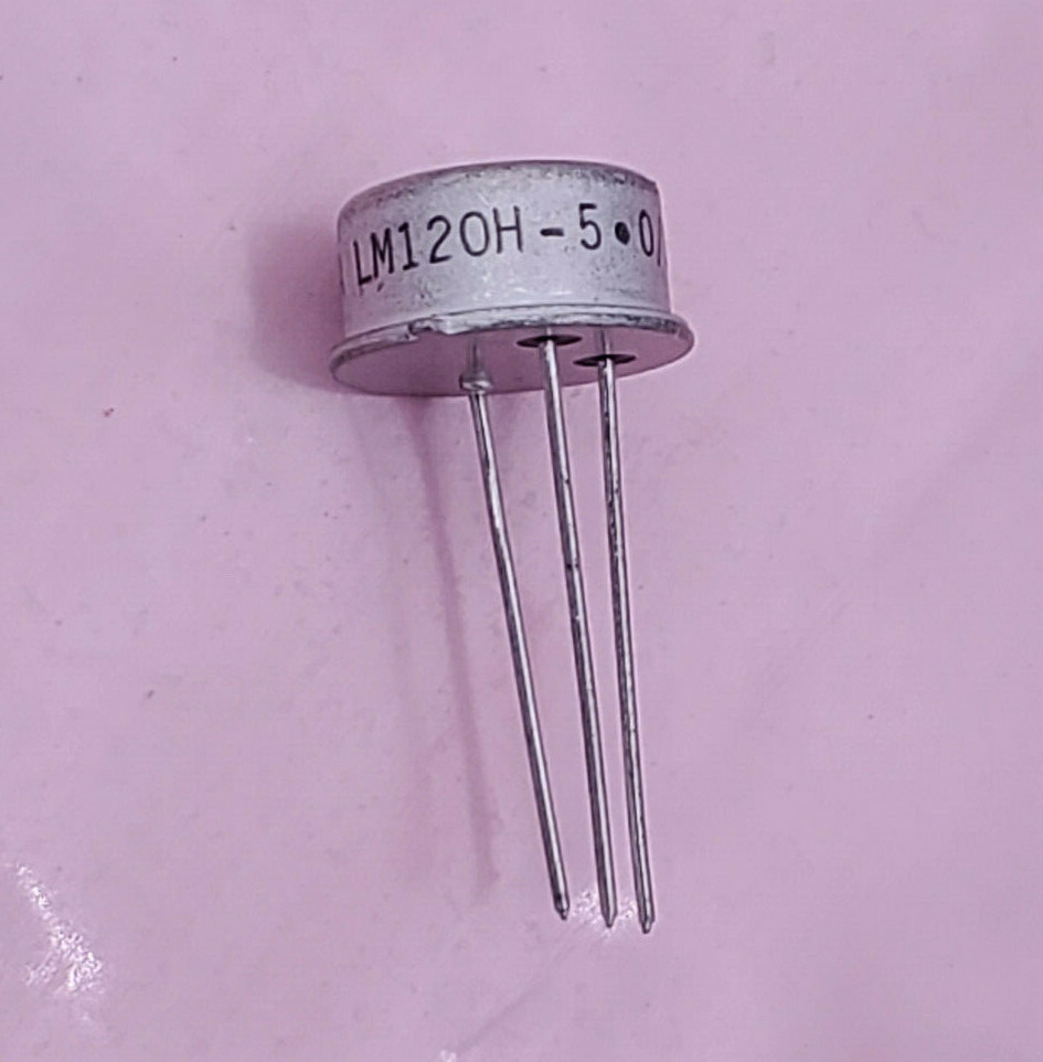 LM120H-5 NS TO-39 5V Negative Voltage Regulator New Old Stock – US Ship